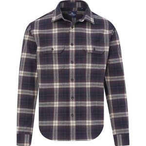 Campbell - Overshirt - Ruitpatroon - Katoen - Lange Mouwen