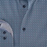 The Blueprint - Overhemd - Blauw - Katoen