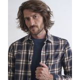 J.C. RAGS - Reed Overshirt - Bruin - Katoen