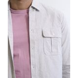 J.C. Rags - Ruster - Overhemd - Casual - Lange Mouwen - Blauw - Katoen