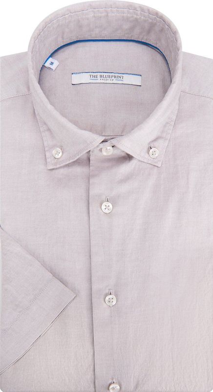 The Blueprint - Overhemd - Blauw - Katoen