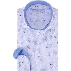 Ledub - Shirt - Bruin - Katoen - Gedessineerd