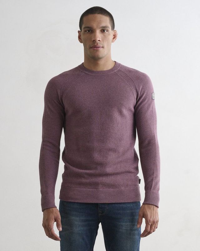 J.C. Rags Rens Heren Trui Ronde Hals