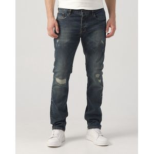 J.C. Rags Joah Heavy Washed Scraped Jeans Heren