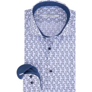 The Blueprint - Overhemd - Blauw - Katoen