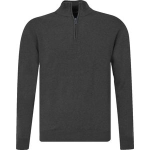 The BLUEPRINT - Premium - Schipperstrui - Grijs - Half Zip