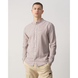 J.C. RAGS - Jeroen - Casual Overhemd - Toasted Coconut - Heren