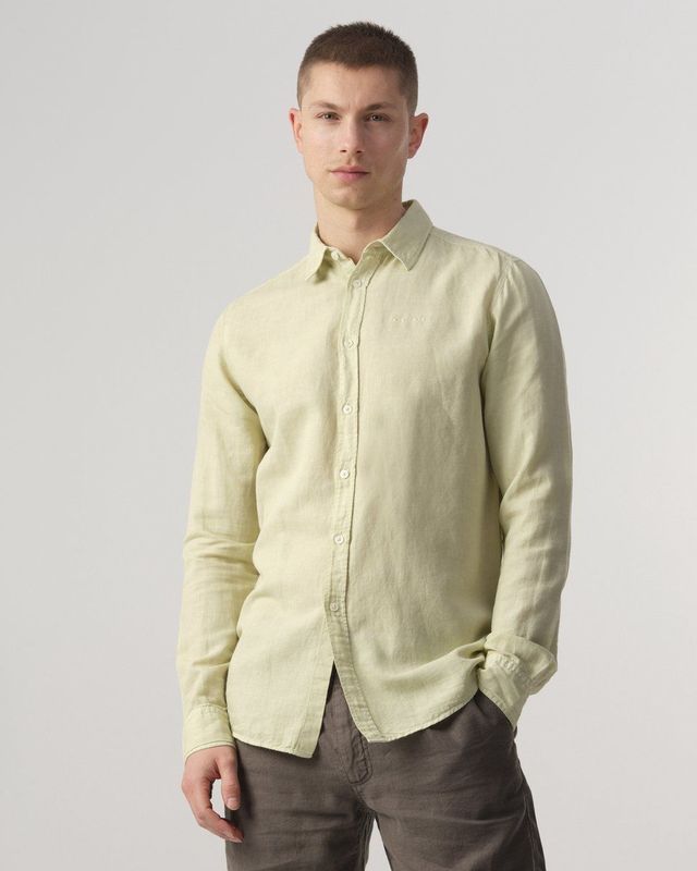 J.C. Rags - Overhemd - Blauw - Katoen