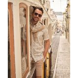 Campbell - Ranger - Casual Overhemd - Celeadon Groen - Korte Mouwen