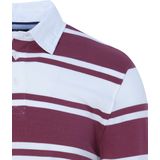 Campbell - Polo LM - Heren Polo - Lange Mouw - Nocturne Streep - 100% Katoen