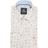 Campbell - Casual Overhemd - Aqua - Katoen