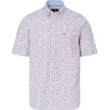 Campbell - Casual Overhemd - Aqua - Katoen