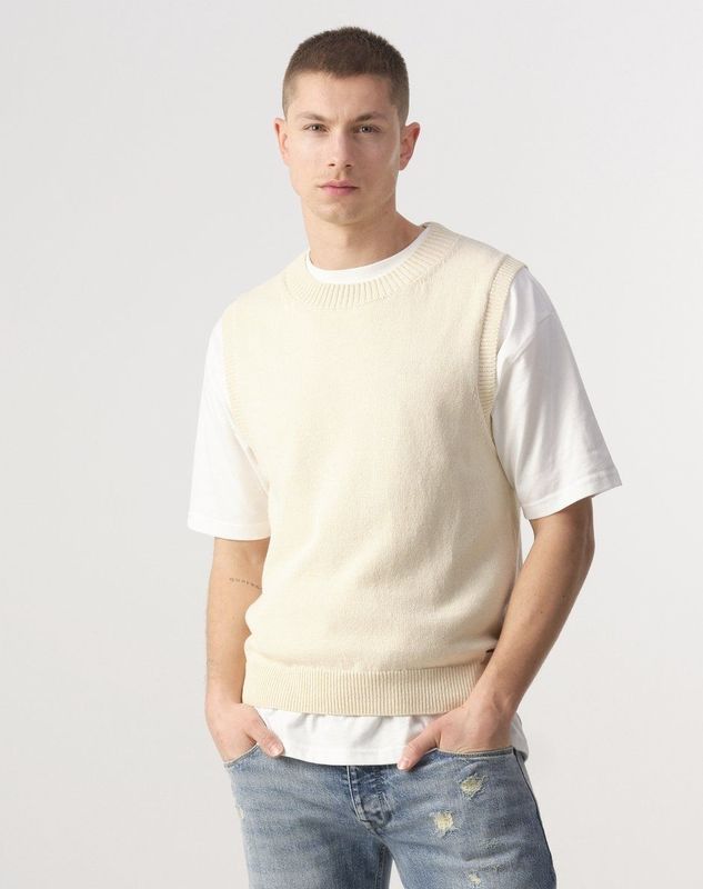 J.C. RAGS - Spencer - Blauw - Katoen