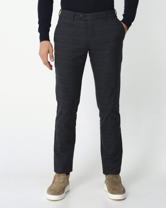 Campbell Heren Chino Donkerblauw