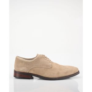 Recall - Geklede Schoen - Taupe - Suède - Leren Voering