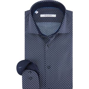 The BLUEPRINT Premium - Overhemd - Navy - Lange Mouw