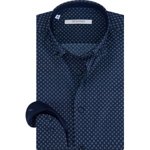 The Blueprint - Overhemd - Blauw - Katoen