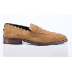 Recall - Loafers - Caramel - Suède - Leren Voering