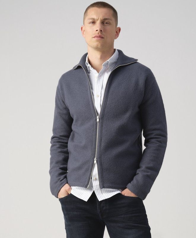 J.C. Rags - Randy - Vest - Grijs - Katoen