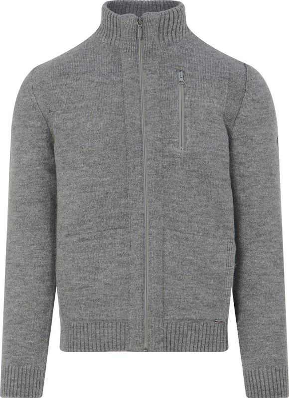 Campbell - Vest - Grey Melange - Heren