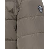 Campbell - Gewatteerde Jas - Bruin - Uni