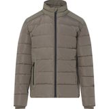 Campbell - Gewatteerde Jas - Bruin - Uni