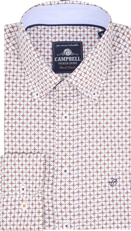 Campbell - Casual Overhemd - Night Sky - Heren