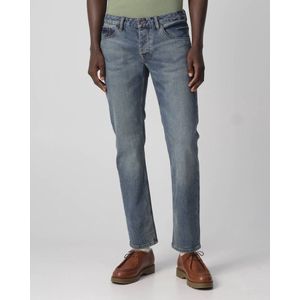 J.C. Rags - Joah - Jeans - Donkerblauw - Versleten Look