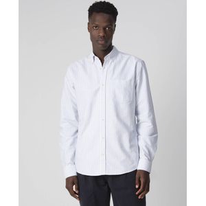 J.C. RAGS - Ramon - Casual Overhemd - Sky Captain - Lange Mouwen