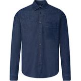 J.C. RAGS - Rix Casual - Overhemd - Blue Indigo - 100% Katoen