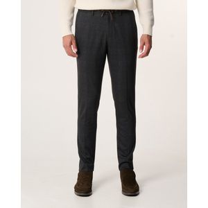 Campbell - Pantalon - Bruin - Geweven Materiaal - Regular Fit