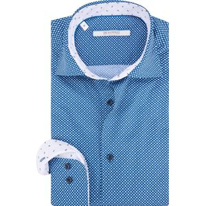 The BLUEPRINT Premium - Overhemd - Blauw - Lange Mouwen