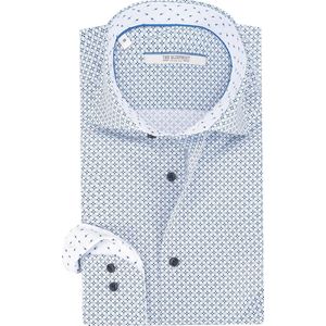 The Blueprint - Overhemd - Blauw - Katoen