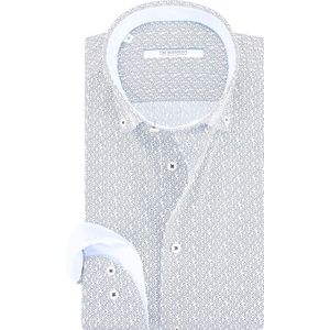 The BLUEPRINT Premium - Overhemd - Wit - Lange Mouwen - Button-down Kraag