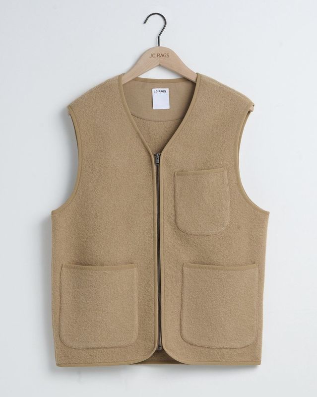 J.C. RAGS Rockwell Mouwloos Vest Heren