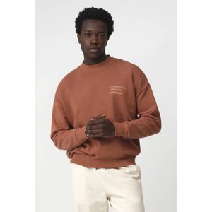 J.C. RAGS - Sweater Anton - Copper Brown - Zachte Stof