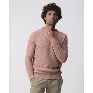 Campbell Trui Oudroze - Ingebreid Patroon voor Heren
