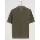 J.C. Rags - Polo - Korte Mouwen - Blauw - Katoen