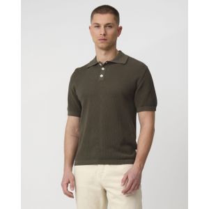 J.C. Rags - Polo - Korte Mouwen - Blauw - Katoen