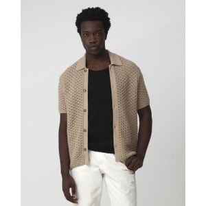 J.C. Rags - Appie Polo - Korte Mouwen - Plaza Taupe - 100% Katoen