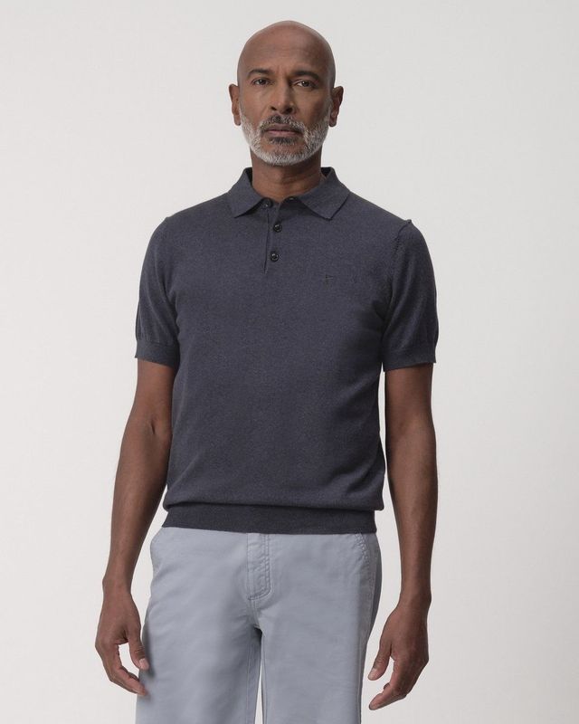 Campbell Nathan polo met korte mouwen