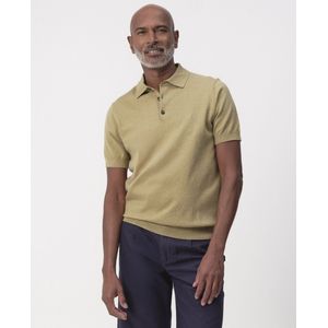 Campbell - Nathan Polo - Effen Boa Groen - 78% Organisch Katoen, 22% Polyamide