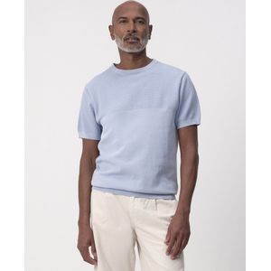 Campbell - Norman - T-shirt - Chambray Blauw - Heren