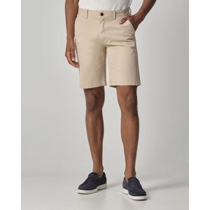 Campbell - Salford - Korte Broek - Effen Beige - 98% Katoen, 2% Elastaan