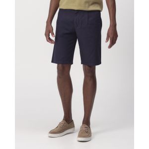 Campbell Pleatford Short - Korte Broek - Night Sky - Geweven Stof