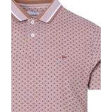 Campbell - Stanson AOP - Poloshirt - Chambray Blue - Katoen