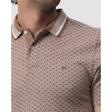 Campbell - Stanson AOP - Poloshirt - Chambray Blue - Katoen