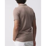 Campbell - Stanson AOP - Poloshirt - Chambray Blue - Katoen