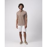 Campbell - Stanson AOP - Poloshirt - Chambray Blue - Katoen