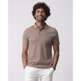 Campbell - Stanson AOP - Poloshirt - Chambray Blue - Katoen